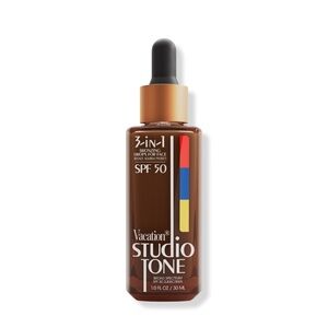 Vacation Studio Tone Bronzing Drops SPF 50 new in box